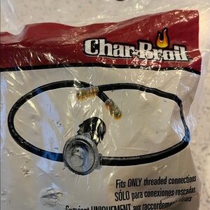 Genuine OEM Char-Broil Hose & Regulator Type 1 with Sideburner